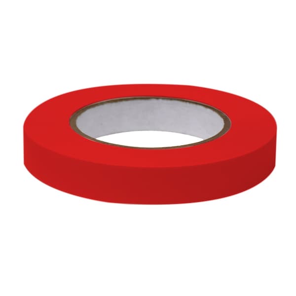 Labeling Tape, 3/4" x 60yd per Roll, 4 Rolls/Case, Rose, 4PK